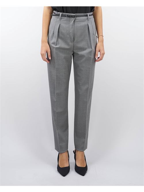 Pantalone in lana con cintura Max Mara Studio MAX MARA STUDIO | Pantalone | PROSIT10